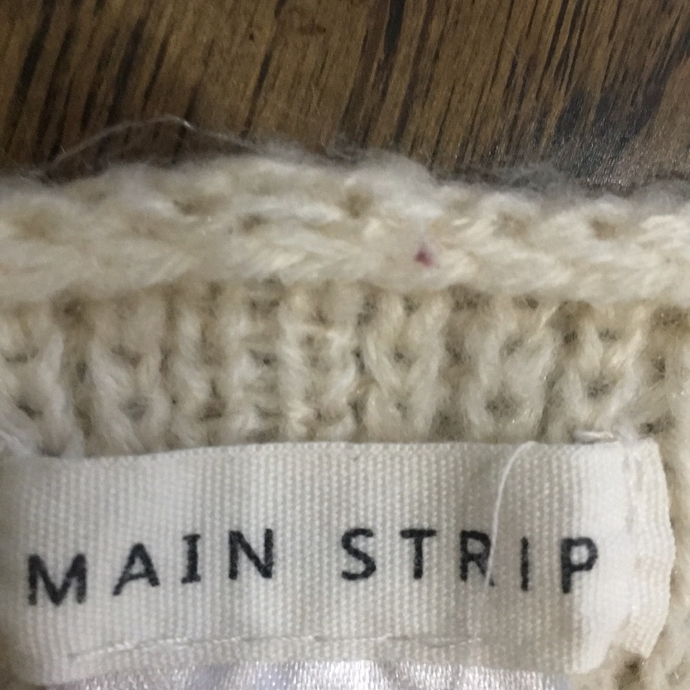 Main Strip oversized sweater